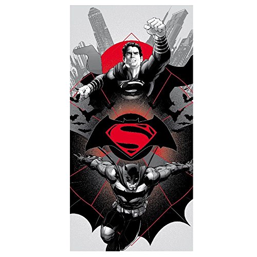 Batman-Handtuch-Batman-vs-Superman-Logo-Beach-Towel-Badetuch-Strandtuch-70x140cm