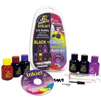 Just Refill 150ml Black & Colour Universal Starter Kit