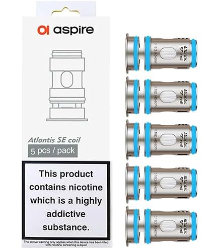 Pack 5 Rsistances Atlantis SE - 0.30 - E-Cigarette Sans Nicotine et sans  Tabac : Amazon.fr: High-Tech