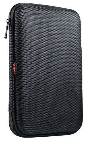 Preisvergleich Produktbild Navitech schwarz harte Schutzhülle für das Alcatel PLUS 10