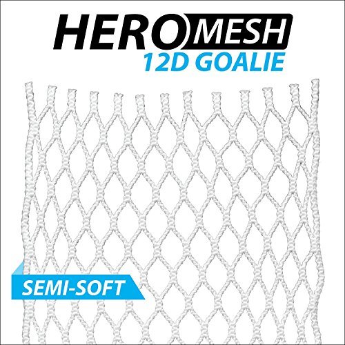 ECD Goalie HeroMesh 12D Semi-Soft Mesh White (UPC: 812537024226) by East Coast Dyes