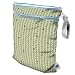 Planet Wise Reusable, Waterproof Wet/Dry Cloth Nappy Bag (Meadow Tweets)