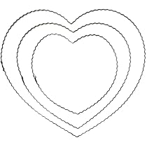 Cuore Decorativo In Metallo Argento 35cm - Decorazione Romantica Per La Casa O Regalo