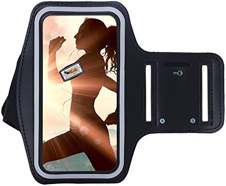 Note5 Note4 S7 Edge S6 Edge Plus Armband Juzi® Exercise Gym Sportband for Samsung Galaxy Note 5 Note 4 S7Edge S6 EdgePlus Sports Running Arm Band Pouch for Cellphone Fits Galaxy J7 A8 Smartphone