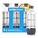 Produktbild SodaStream PET Ersatz-Flasche grau - Flaschengröße 1 Liter (4er Pack)