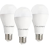 Feileman E27 LED Warmweiss 20W Super Hell Licht,3000K LED Glühbirne E27 20W 2500LM Ersetzt 153W Halogenlampe A65 LED Birne Ho