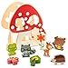 Wooden Toadstool Puzzle