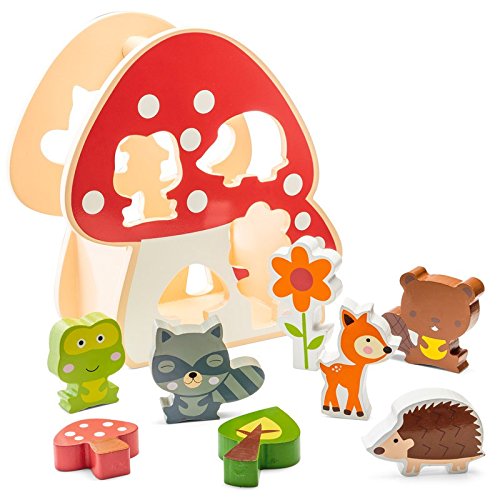 Wooden Toadstool Puzzle