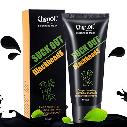 Black mask, Black Head Maske, Peel off Maske, Mitesser Maske, Mitesser Gesichtsmaske, Gesichtsmasken Schwarz Black Mask, Blackhead Remover Mask, Black Mud Mask Mitesser, BUOCEANS® Tiefenreinigung Mitesser Akne Entferner Peel off Maske Pore Acne Peel Purifying Mask, Beauty Skin Care Mitesser entferner Mask, Mitesser Öl-Kontrolle (60g) - 2