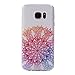 Produktbild Roreikes Schutzhülle für Samsung Galaxy S7, Crystal Case Hülle aus TPU Silikon mit Indische Sonne Design Schutzhülle Cover klar Transparent hülle Skin Schutz Schale Protective Cover für Samsung Galaxy S7 - Grün