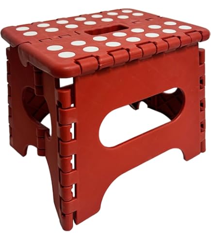 Sgabello Pieghevole Avalon In PVC - Gradino O Seduta, Portata 150 Kg, Antiscivolo - Foto 3