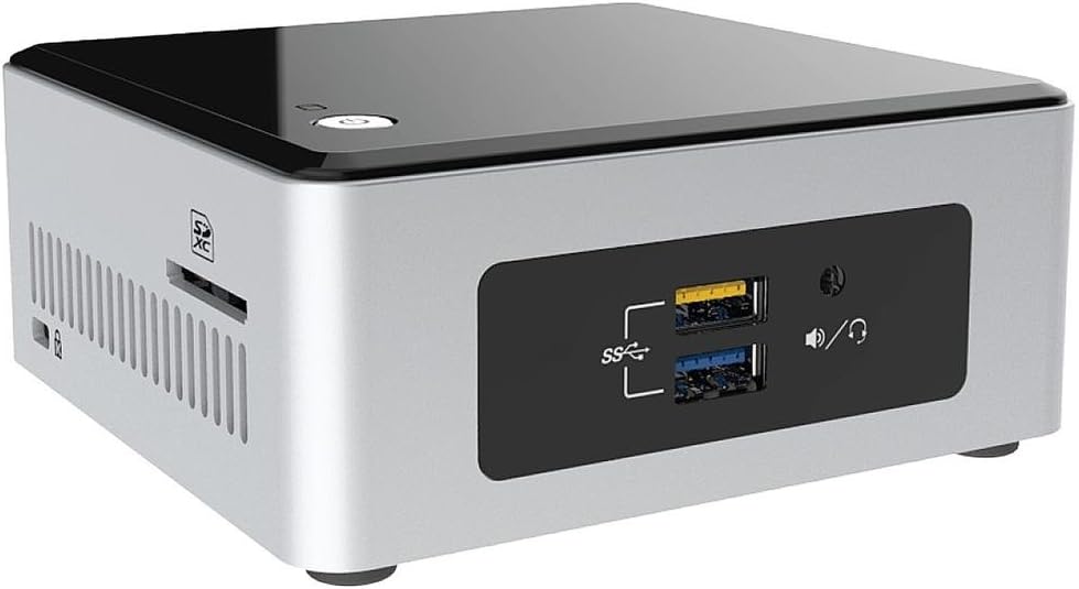 Intel NUC5CPYH Next Unit of Mini PC Computing Kit (Inel Pentium N3700 1.6 GHz Processor, 8 GB HDD, HD Graphics)