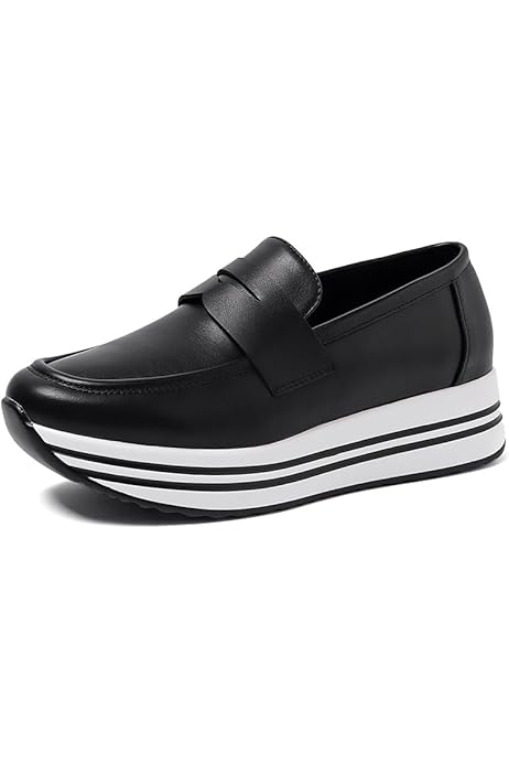 Francesine Invernali Donna QUEEN HELENA Mocassini Rialzati Donna