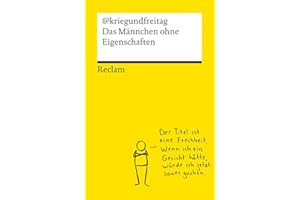 Das Männchen ohne Eigenschaften. Die besten Cartoons von @kriegundfreitag – Reclams Universal-Bibliothek: @kriegundfreitag – 14578