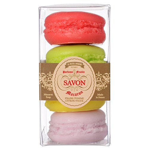 Box 4 soaps fruity Macarons