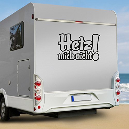 WA20 Clickzilla - Wohnmobil Aufkleber - Wohnwagen - Aufkleber - Hetz mich nicht !