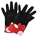 Disney Kids Minnie Mouse Infant Girl Childrens Kid 3 Piece Set Hat Gloves Scarf Black/Red Infants