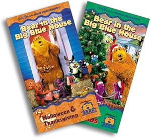 Bear In The Big Blue House Halloween Thanksgiving Berry Bear bear-in-the-big-blue-house-halloween-thanksgiving-berry-bear