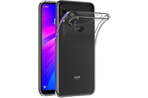 AICEK Funda Xiaomi Redmi 7, Transparente Silicona Fundas para Redmi 7 Carcasa Silicona Funda Case (6,26 Pulgadas)