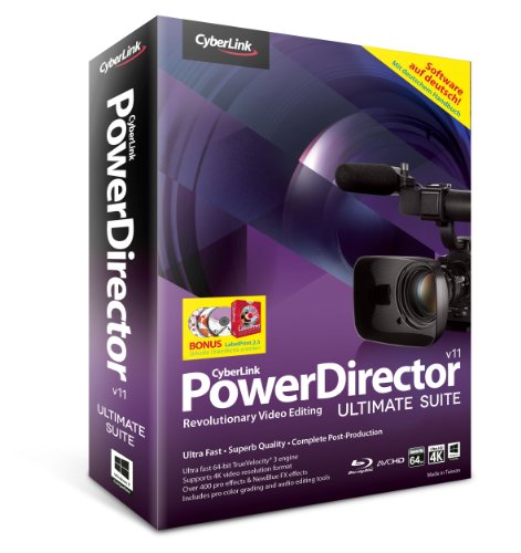 Preisvergleich Produktbild CyberLink POWERDIRECTOR 11 ULTIMATE SUITE