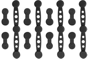 MIOYOOW Magnetische Silikonschnallen für Heißluftfritteusen, 12 Stück Magnetische Backpapier Befestigungsschnalle, Magnet Silikon Schna zum Kochen und Backen in Der Heißluftfritteuse