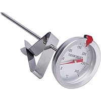 Yardwe Frittierthermometer Candy Sugar Thermometer zum Kochen mit Sondenlänge 150mm