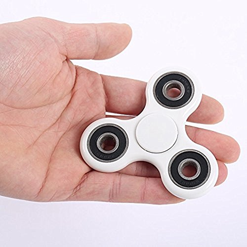 CMJ White Tri-Spinner Fidget Spinner Stress Relief Finger Spinner EDC Pocket Focus Hand Toy ADHD UK Seller CMJ White Tri-Spinner Fidget Spinner Stress Relief Finger Spinner EDC Pocket Focus Hand Toy ADHD UK Seller