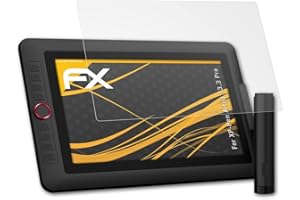 atFoliX Protecteur d'écran compatible avec XP-PEN Artist 13.3 Pro Film Protection d'écran, antiréfléchissant et absorbant les chocs FX Film Protecteur (2X)