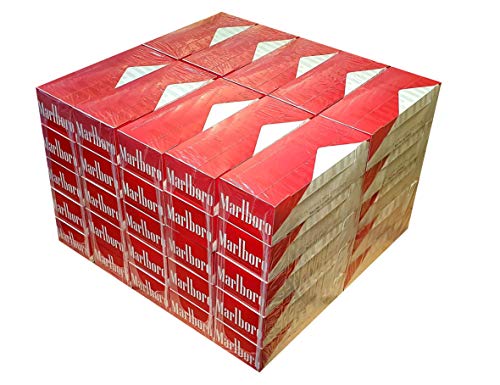 Marlboro Caja de cartón con 10000 Red King Size (50 x 200 filtros Casquillos de Cigarrillos)