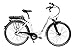 Produktbild MIFA 28" Alu Damen Elektro Fahrrad E Bike Pedelec Shimano 7 Gang Nexus weiß glänzend
