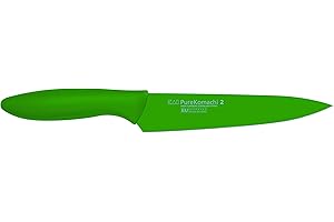 Kai Europe AB-5701 Pure Komachi 2 - Coltello Multiuso, Colore: Verde