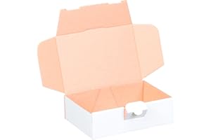 smiley pack 25 x kartonów listowych maxi 160 x 110 x 50 mm, białe, rozmiar i ilość do wyboru, karton wysyłkowy, przesyłka towarów, przesyłka książek DHL Hermes DPD GLS UPS Deutsche Post (25 sztuk,