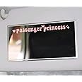 ColisPar Passenger Princess Sticker Funny Car Stickers Decal Decor Truck Cute Car Accessories for Rearview Mirror Window JDM Vinyl Letter Decals for Men Women Girls Cute Queen (1 Pack Pink, 4.7IN)