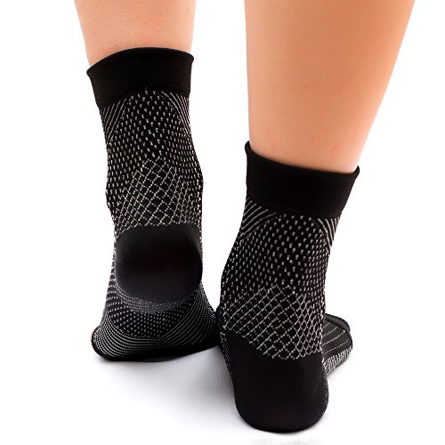 Fersensporn Kompressionssocken für Männer und Frauen – angenehmes Tragegefühl – Linderung von Fuß- und Knöchelschmerzen – Bandage zur Unterstützung bei Plantar Fasciitis - 4