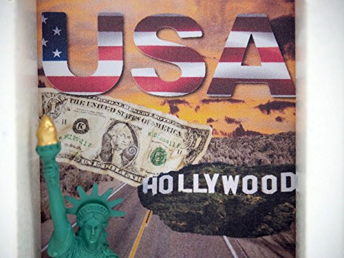Geldgeschenk Verpackung Geldverpackung Urlaub Reise USA Amerika - 6