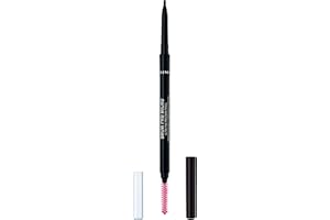 Rimmel Brow Pro Micro Dark Brown 003 Brown Eyebrow Cosmetic Defining & Filling Solid With Long Lasting Claim Eye Cosmetic Waterproof Pencil X1 X1 Standard Female Eyebrow 1 Mu