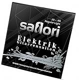 Premium E-Gitarrensaiten Set von saflori - Besonders robuste...