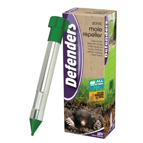 Preisvergleich Produktbild William Hunter Equestrian STV Akustischer Maulwurfschreck – Die Humane Art, Maulwurfhügel loszuwerden.