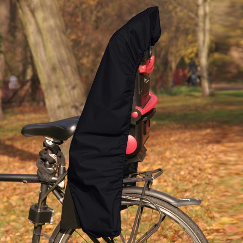 Sitzfeste, wasserdichte MadeForRain Regenhülle / Abdeckung für Kinderfahrradsitze – CityFrog - 5