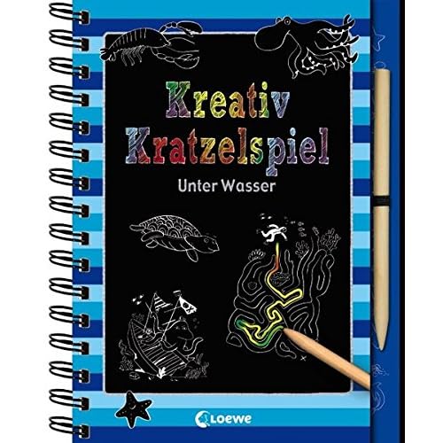 Kreativ-Kratzelspiel: Unter Wasser (Kreativ-Kratzelbuch) Kreativ-Kratzelspiel: Unter Wasser (Kreativ-Kratzelbuch)