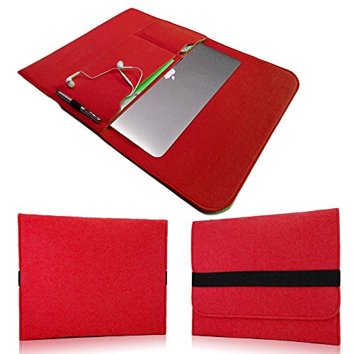 spécification Etui Étui de protection élégant et écologique Coque en feutre avec poches intérieures pratique résistant pour ordinateur portable Notebook Case Sac nauci