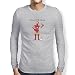 Produktbild Texlab Dreams - Herren Langarm T-Shirt, Größe L, Grau Meliert