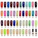 Elite99® Pick Any 8 Colours Soak Off Gel Nail Polish Top Base Coat 8pcs Manicure Gift Set