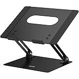 Besign LS10 Support Ordinateur Portable, Support Ergonomique pour Laptop, Support Aluminium pour Ordinateur Portable Compatib
