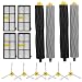 Produktbild Shentec Ersatz-Set für iRobot Roomba 800 & 900 Serie 880 860 870 877 880 890 980 990 Staubsauger (4 HEPA-Filter, 6 Seitenbürsten und 2 verhedderungsfreie Aeroforce-Extraktor)