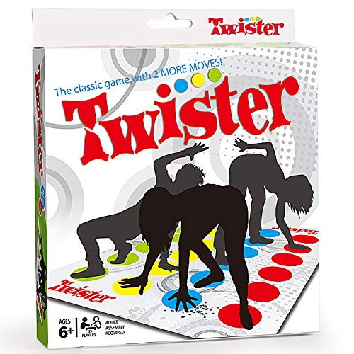 Preisvergleich Produktbild G&L Twister Kinderspiel, Twister Spielmatte Bodenmatte Familienspiel, Partyspiel, Lustiges Spiel Geschicklichkeitsspiel Für Kinder & Erwachsene