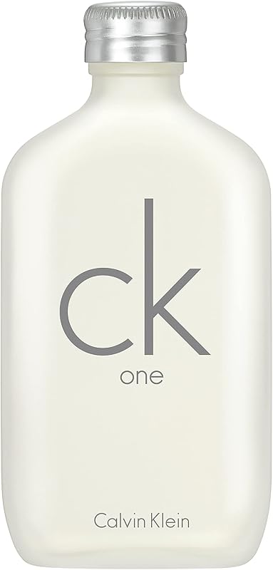 CALVIN KLEIN CK One - Unisex Eau de Toilette for All - Citrus & Aromatic Fragrance with Notes of Green Tea, Nutmeg and Musk - Medium Longevity