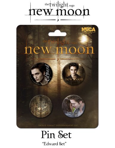 NECA - 20724 – Twilight – Set of 4 Edward Badges