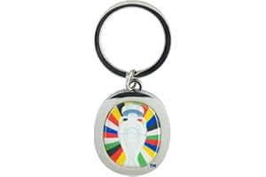 UEFA Euro 2024 - Schlüsselanhänger aus Metall - Motiv Logo - 35 mm