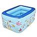 Produktbild Kinder Karikatur PVC aufblasbaren Pool Kind Planschbecken Badewanne Quadrat Qualität für Kinder (Farbe zufällig) , 180cm
